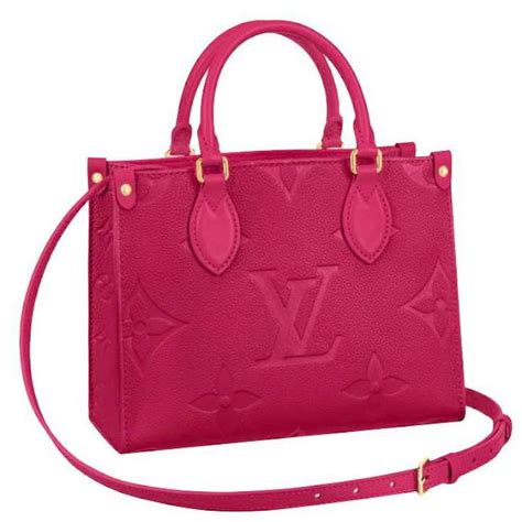 louis vuitton onthego pink|louis vuitton monogram.